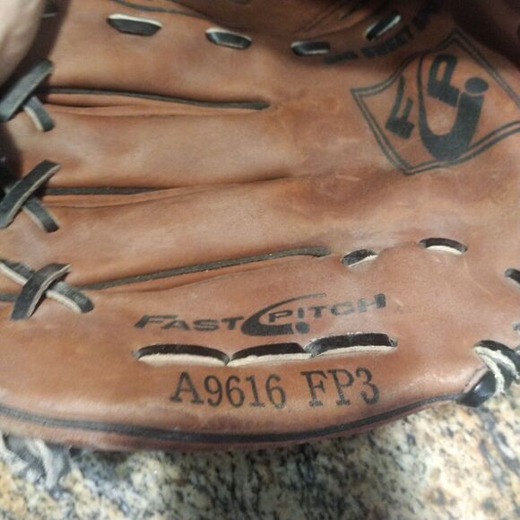 Rare Wilson Baseball Glove A9616 FP3 Fast Pitch 12.5'' LHT Left Throw Steerhide - Picture 7 of 11